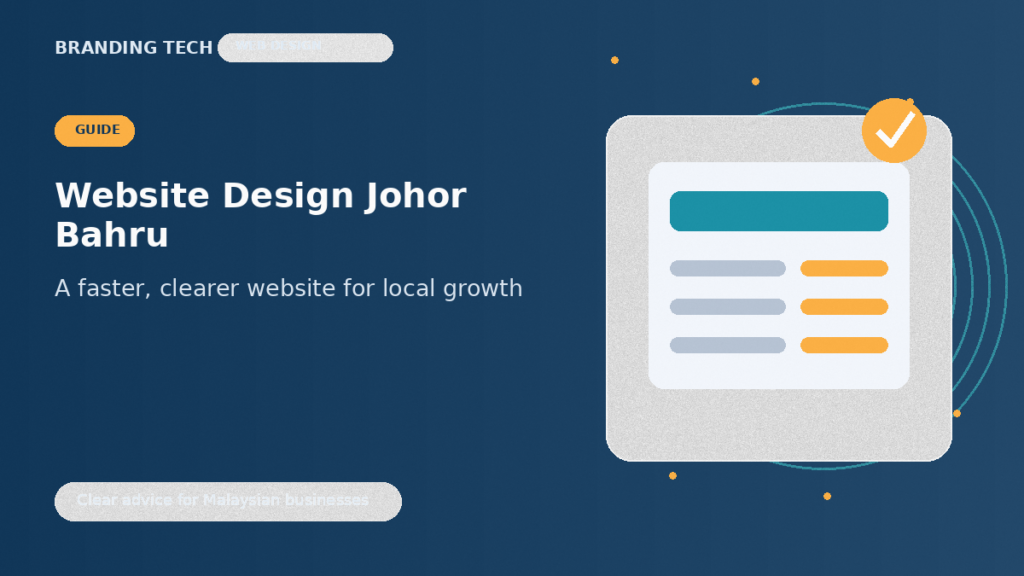 Website design Johor Bahru for local business growth.