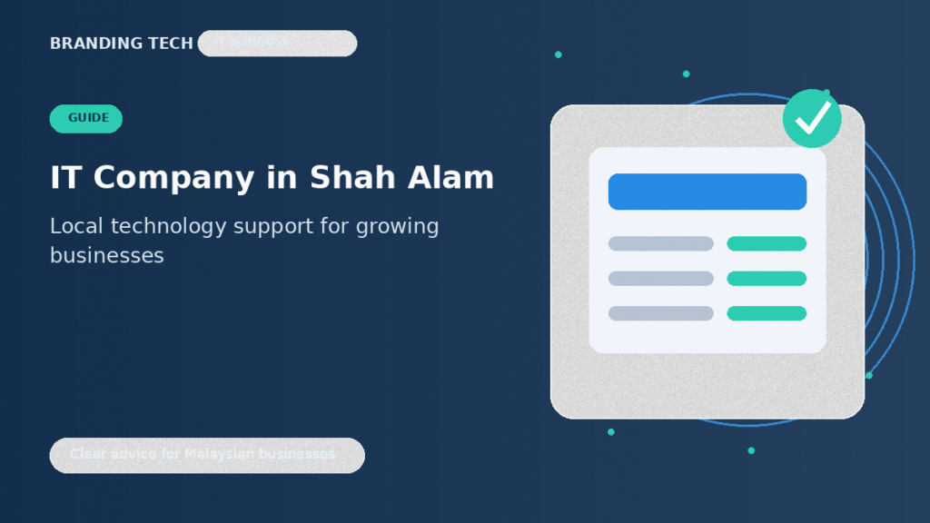 IT services Shah Alam
